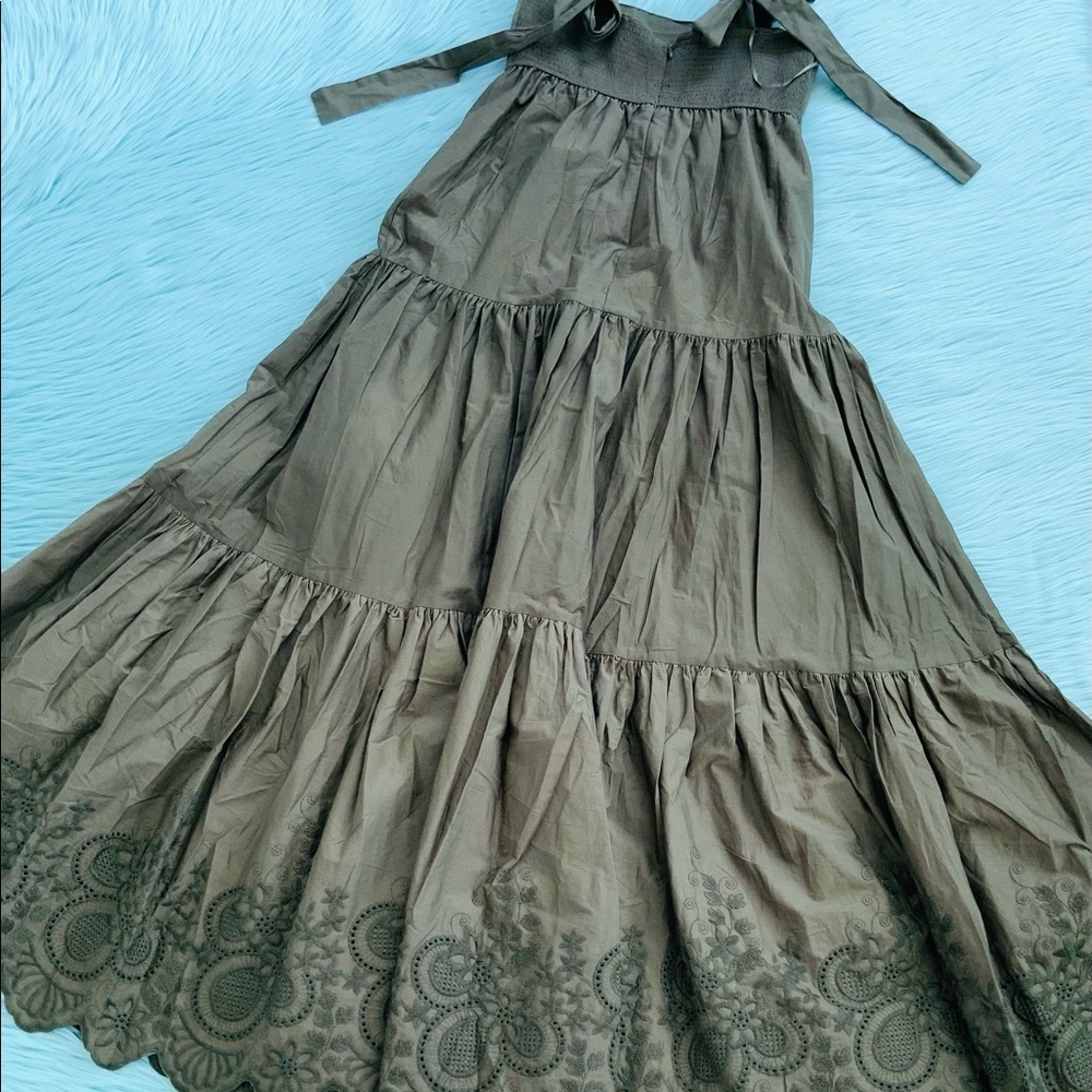 JASON WU Cotton Sleeveless Midi-Dress - Picture 5 of 8